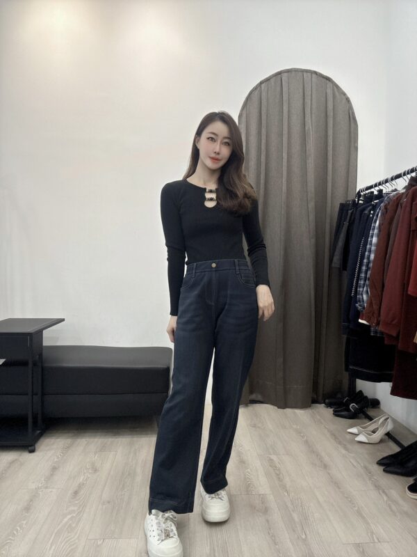 F581130 蔞空串珠針織衣