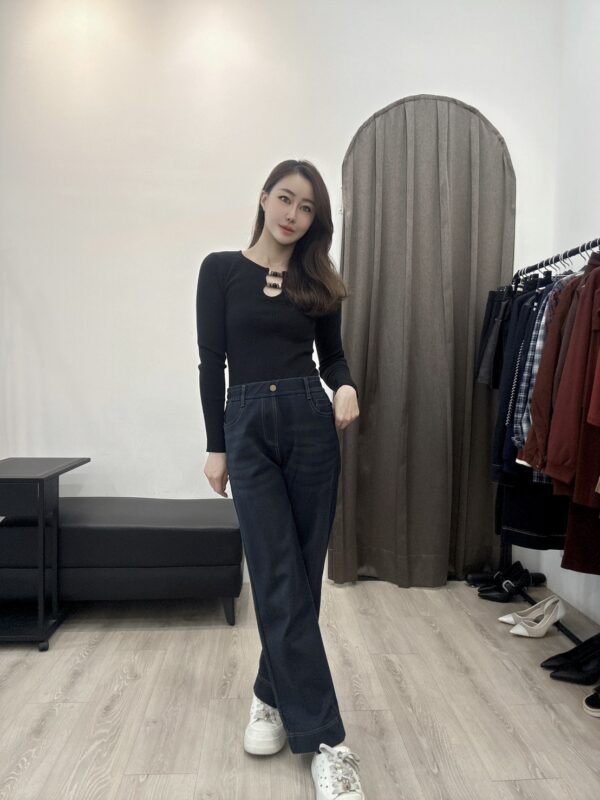 F581130 蔞空串珠針織衣