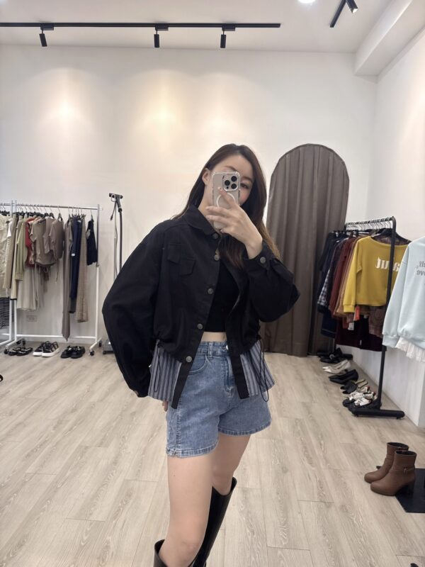 F584007 假二件外套