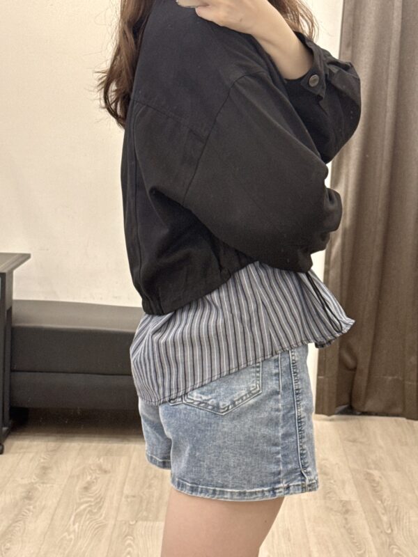 F584007 假二件外套