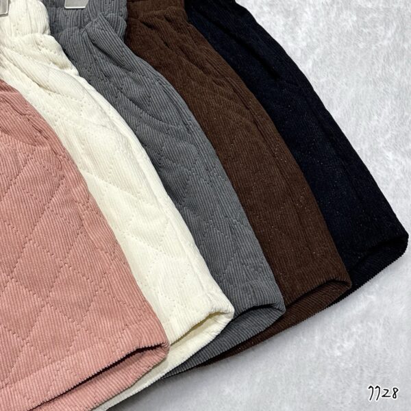 M101菱格紋抽繩短褲