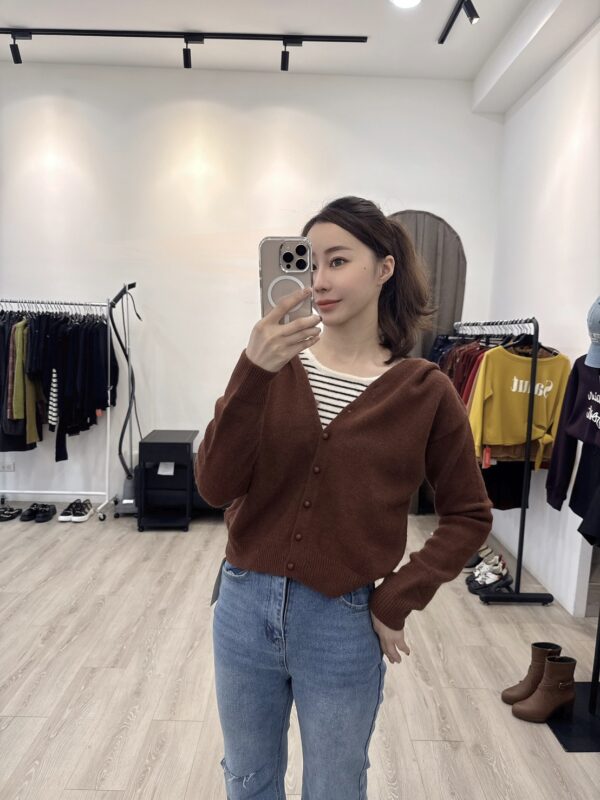 F581170 連帽假二件上衣