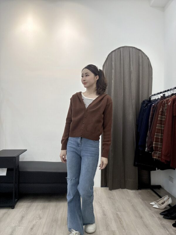 F581170 連帽假二件上衣