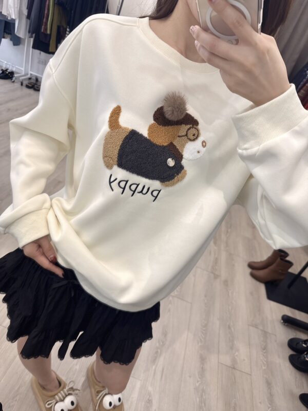 S521468 毛絨狗狗上衣