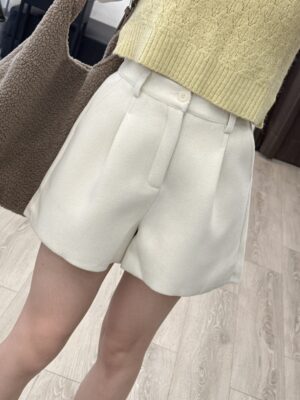 G113後鬆緊毛泥短褲