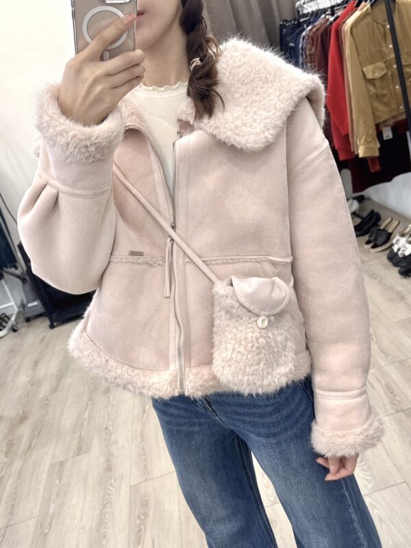 G120附包包皮毛一體外套