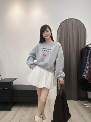 O106 浴袍熊熊大學T