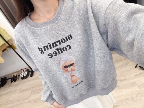 O106 浴袍熊熊大學T