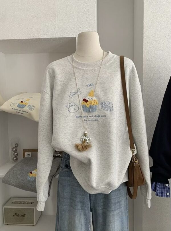 M120 重工毛巾刺繡小蛋塔甜點