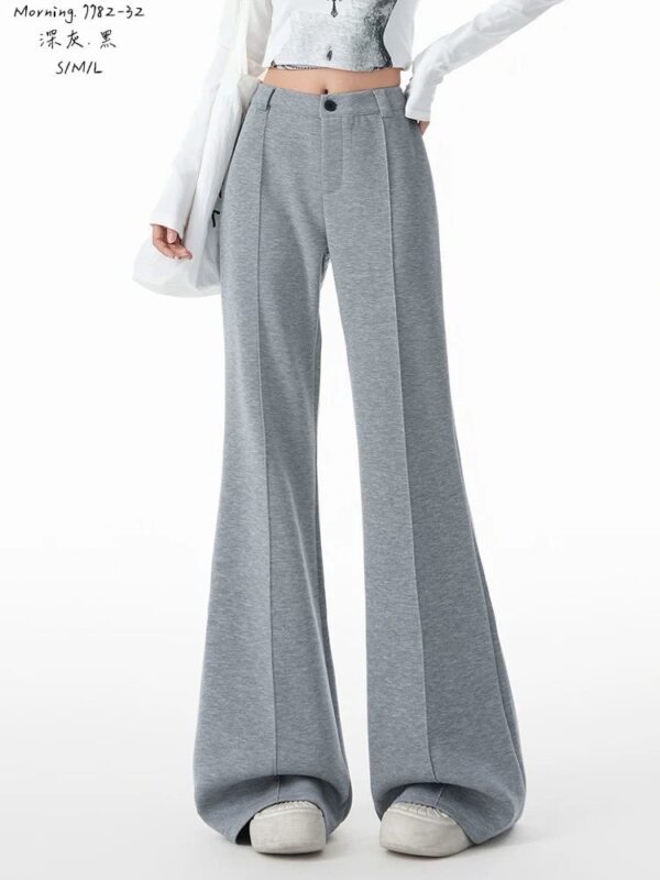 M117 前車線單釦微喇叭褲