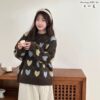 M116 復古愛心毛衣