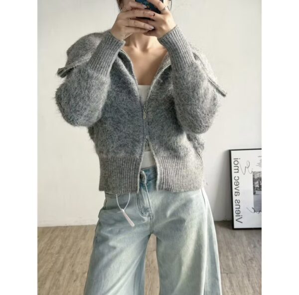 O123 波里斯頓大翻領針織