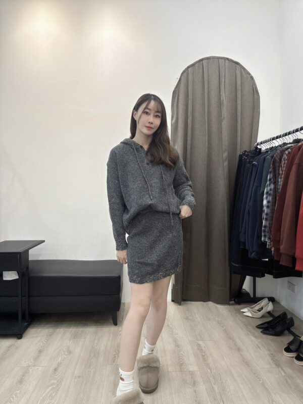 G111小姐姐帽子針織套裝