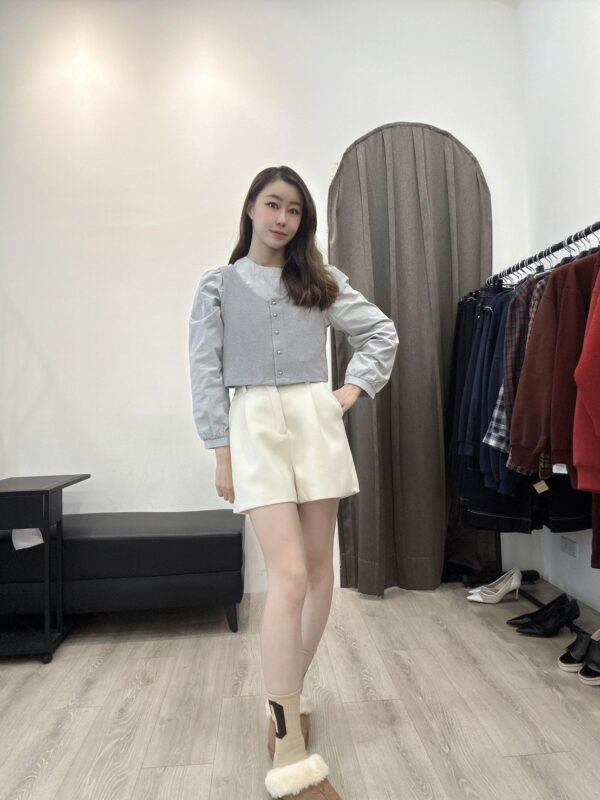 F581083 上衣+針織背心