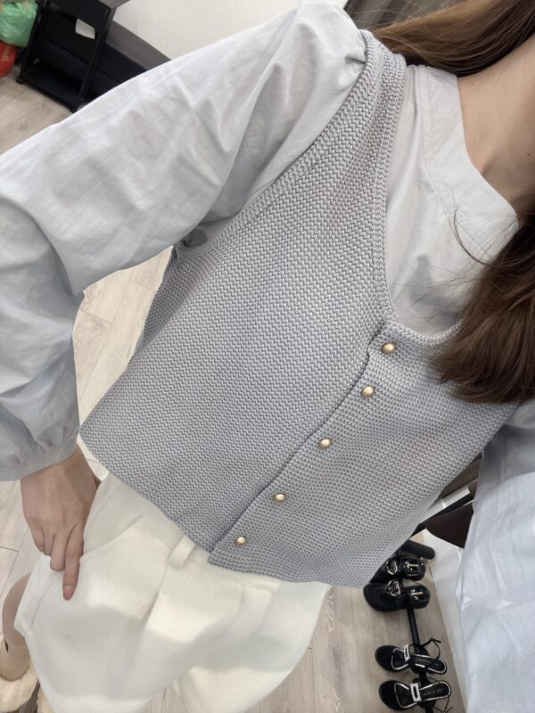 F581083 上衣+針織背心