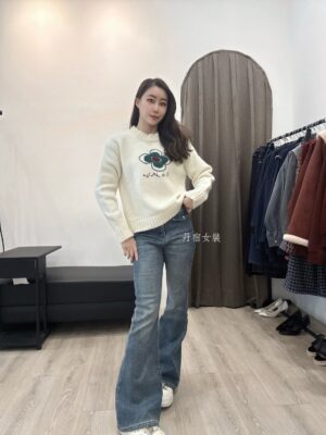 S__123584561 F581168 花朵刺繡毛衣