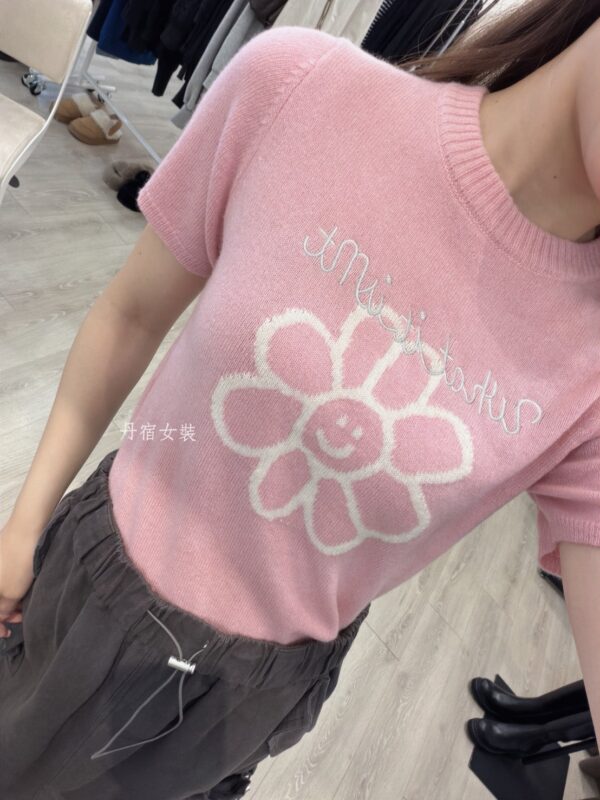 F581019 短袖針織上衣