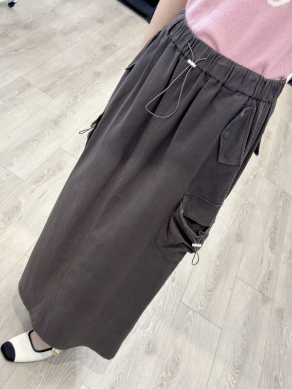 S562004 抽繩工裝裙