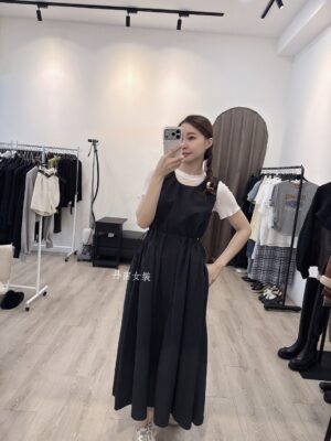 G54韓妞大口袋洋裝