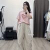 S613044 摺皺工裝褲
