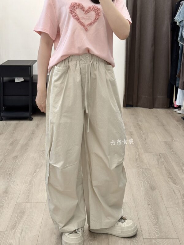 S613044 摺皺工裝褲