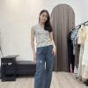 F671023 V領條紋背心