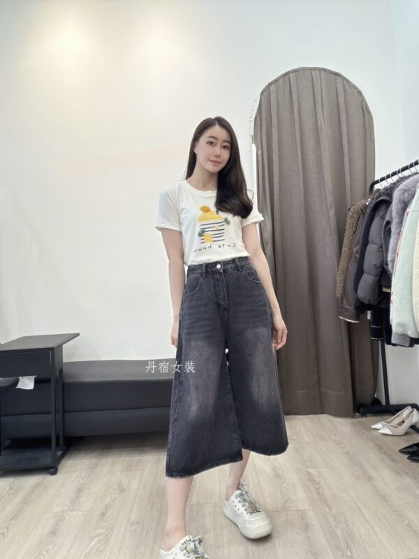 F691044 花邊袖上衣