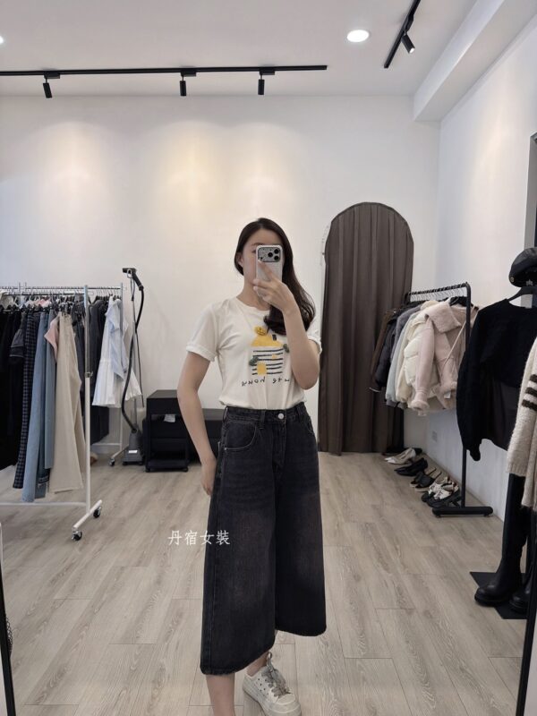 F691044 花邊袖上衣