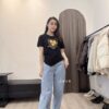 S611048 側抓皺愛心塗鴉衣
