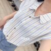 F671033-20條紋無袖襯衫